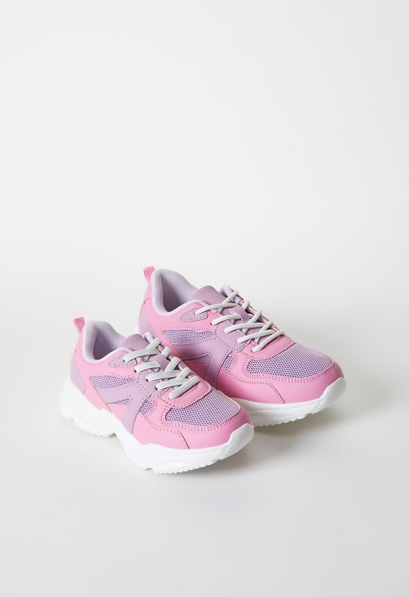 Chunky Colorblock Trainer Pink