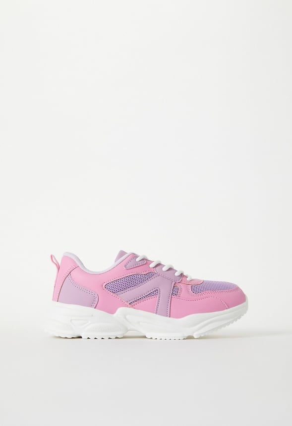 Chunky Colorblock Trainer Pink