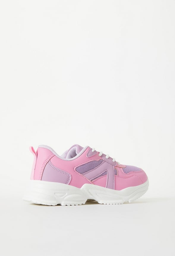 Chunky Colorblock Trainer Pink