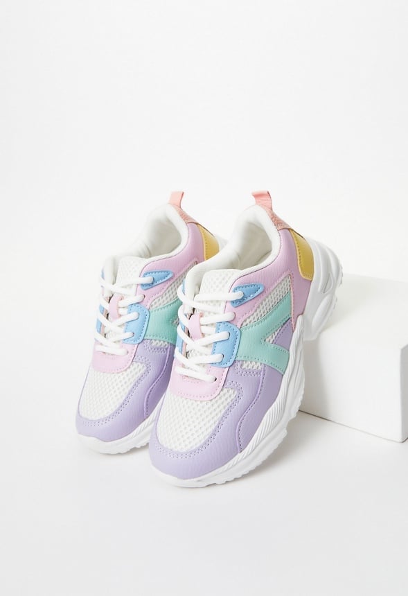 Colorblock Active Athletic Sneaker White