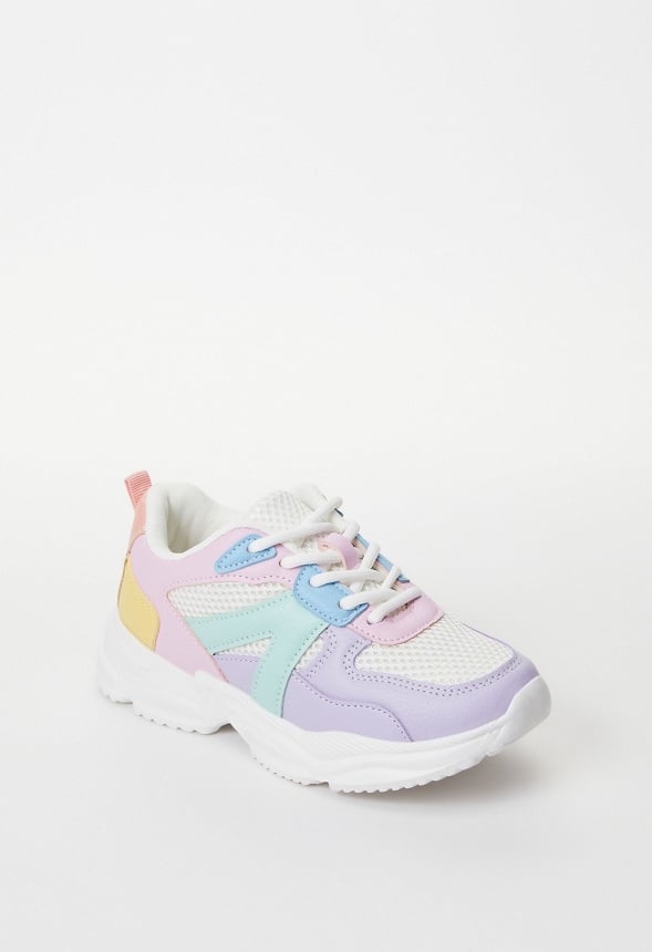 Colorblock Active Athletic Sneaker White