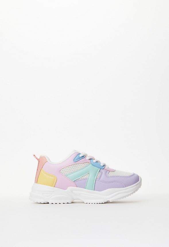 Colorblock Active Athletic Sneaker White