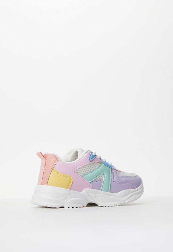 Colorblock Active Athletic Sneaker White