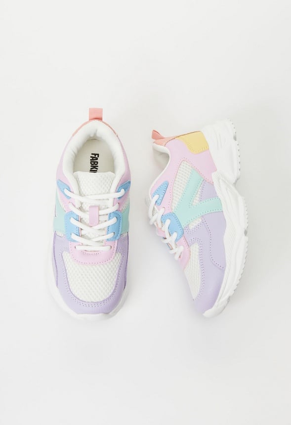 Colorblock Active Athletic Sneaker White