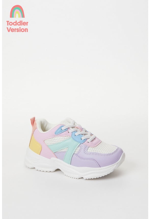 Colorblock Active Athletic Sneaker White