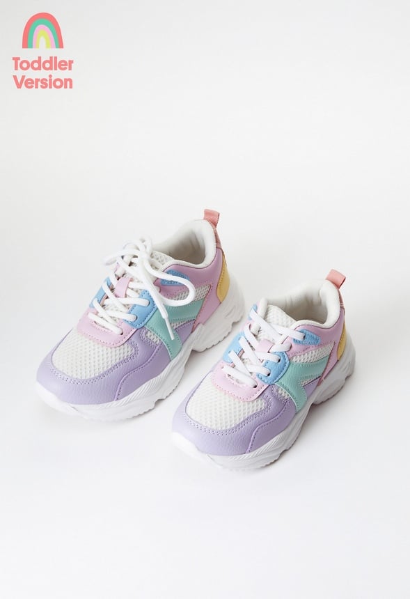 Colorblock Active Athletic Sneaker White