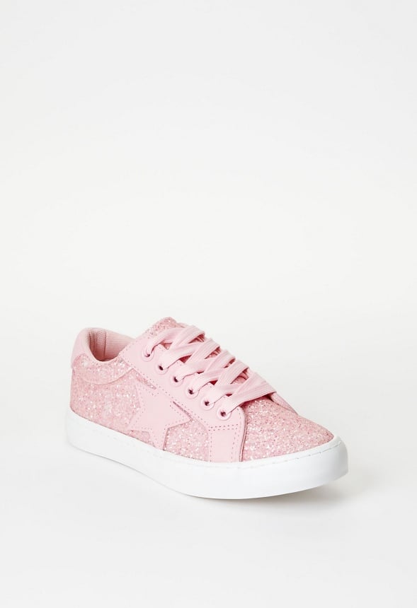 Glitter Star Sneaker Pink
