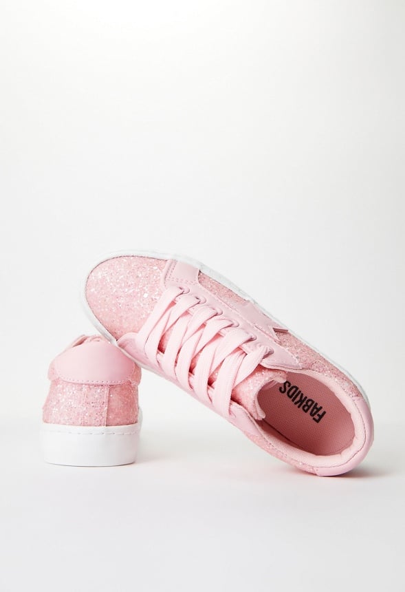 Glitter Star Sneaker Pink
