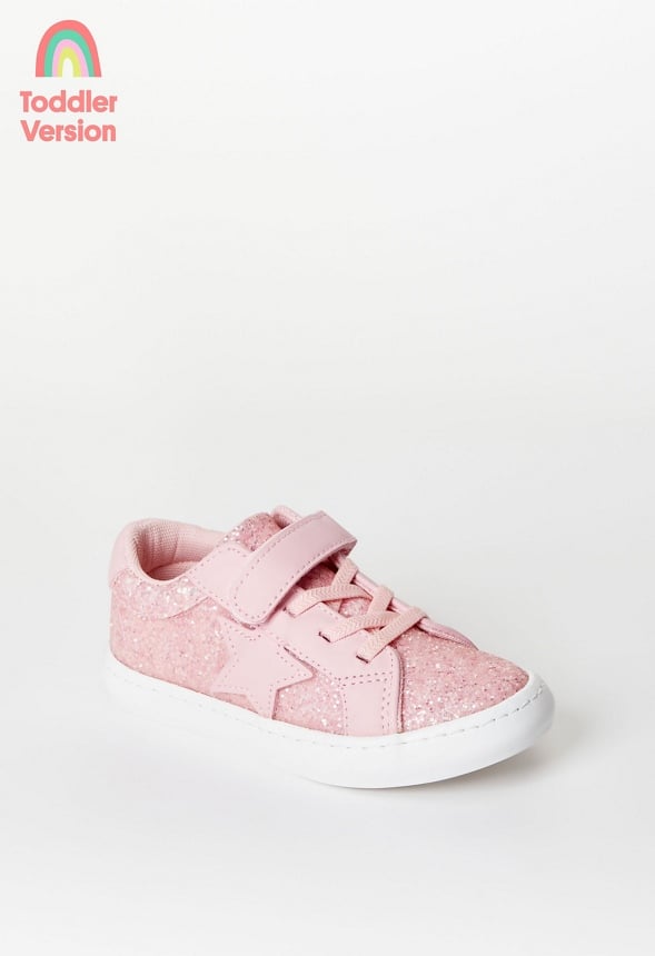 Glitter Star Sneaker Pink