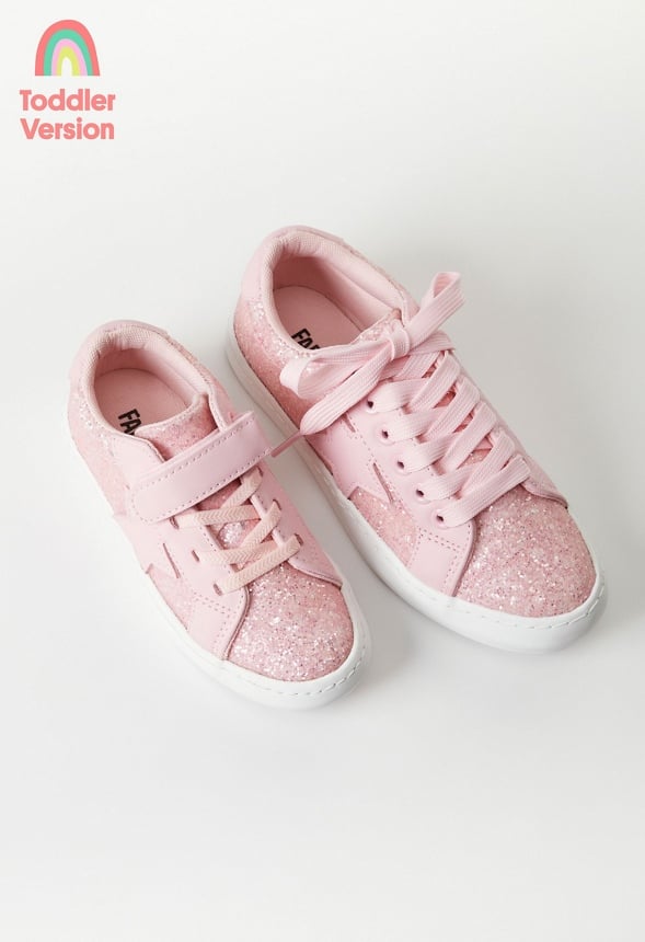 Glitter Star Sneaker Pink