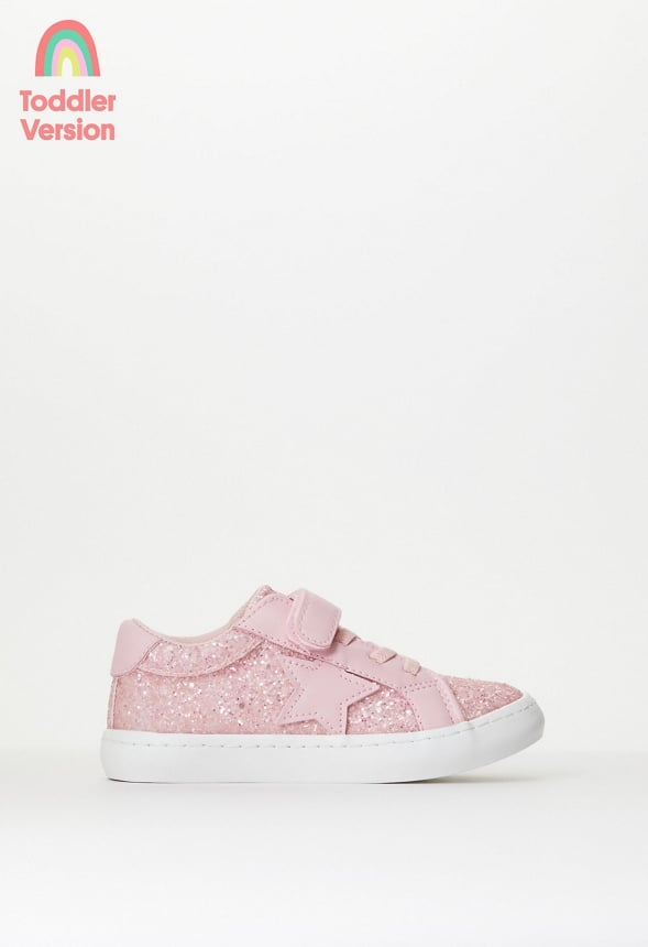 Glitter Star Sneaker Pink