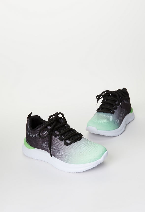 Ombre Mesh Trainer Green Ombre
