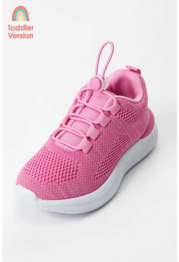 Mesh Knit Athletic Sneaker Pink