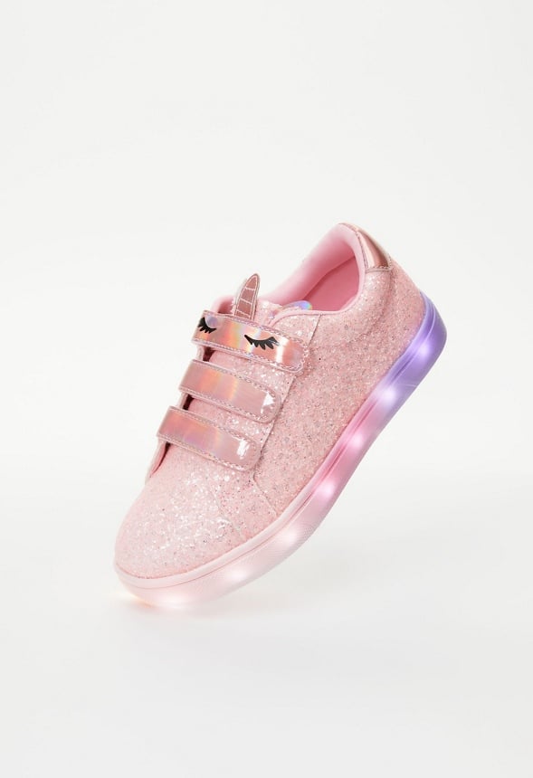 Light Up Unicorn Sneaker Pink