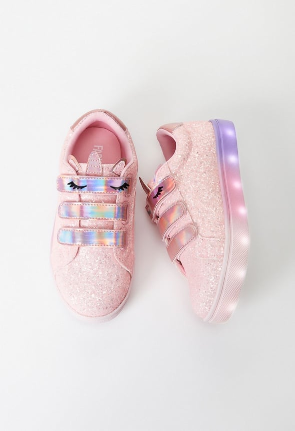 Light Up Unicorn Sneaker Pink