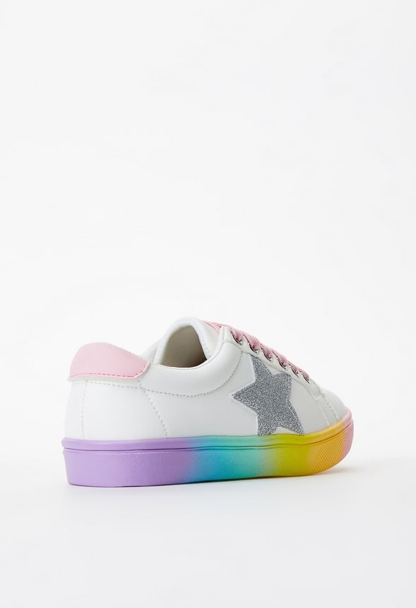 Light Up Side Star Sneaker White