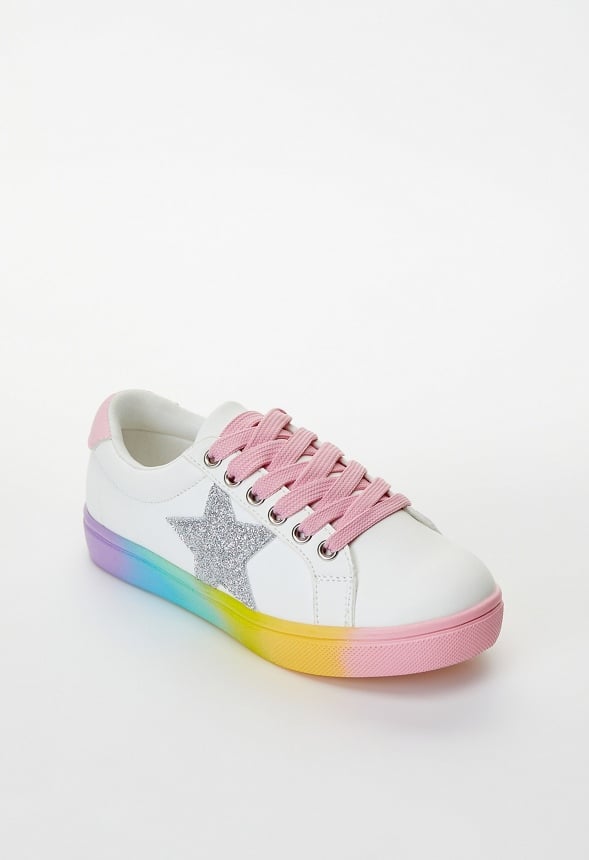 Light Up Side Star Sneaker White