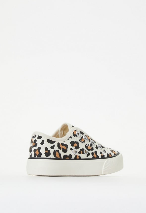No Lace Slip On Sneaker Tan