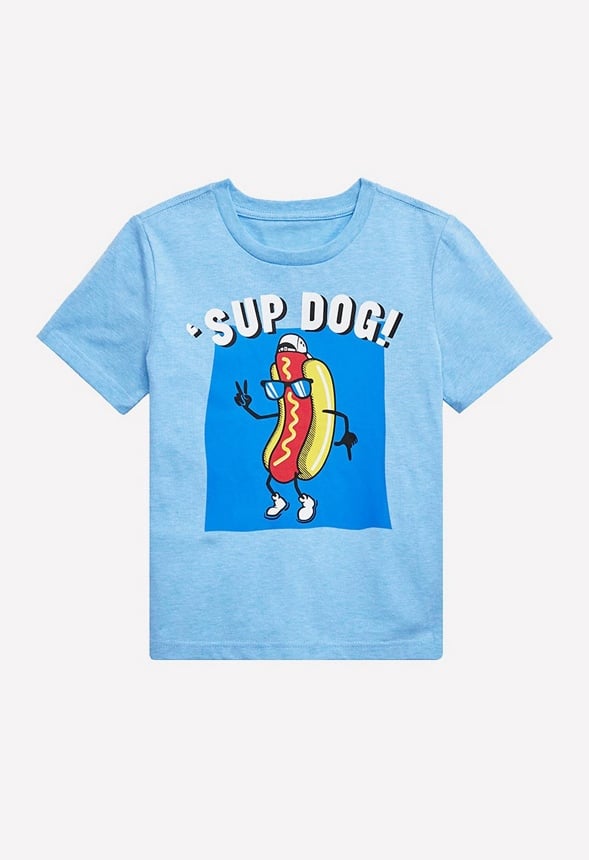Sup Dog Tee Light Blue