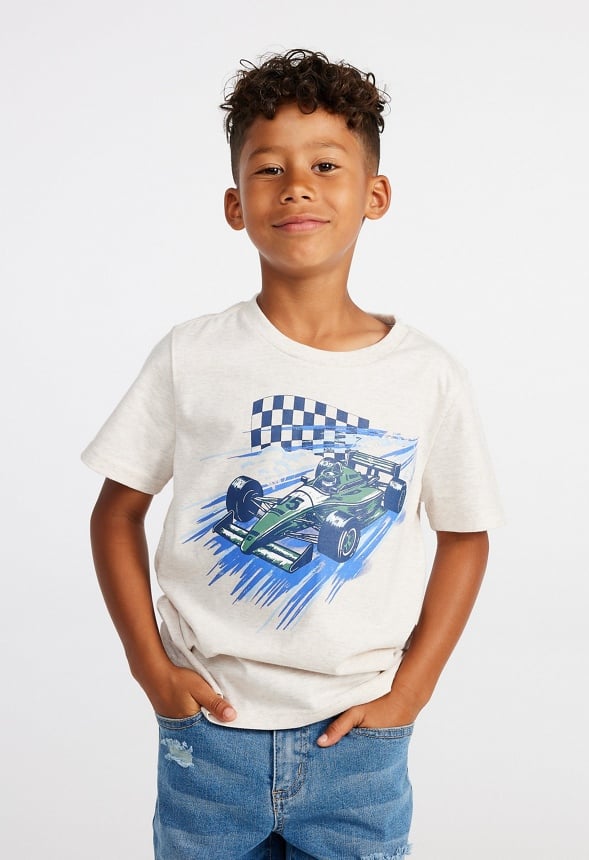 F1 Racer Tee Grey