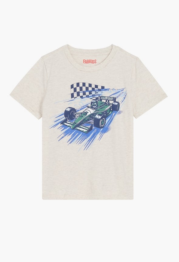 F1 Racer Tee Grey