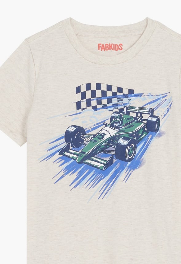 F1 Racer Tee Grey