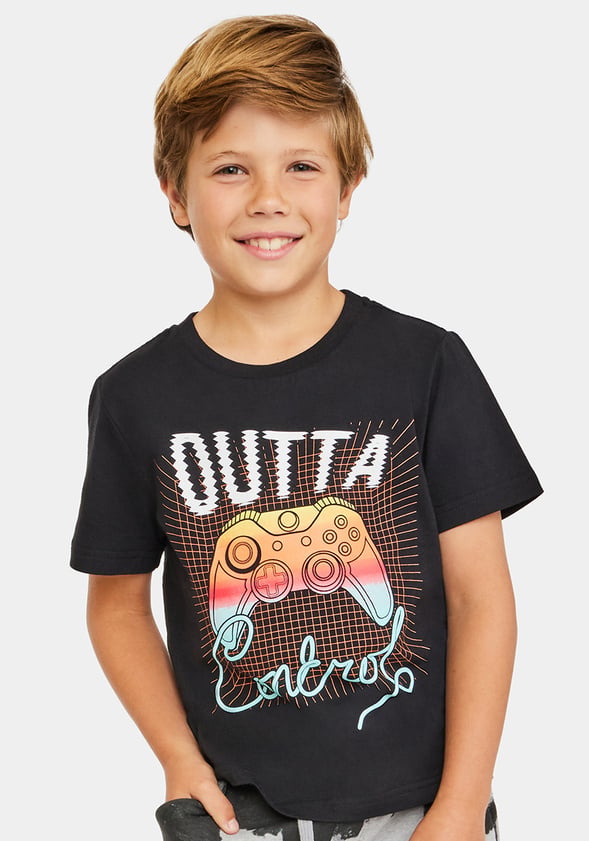 Outta Control Tee Black
