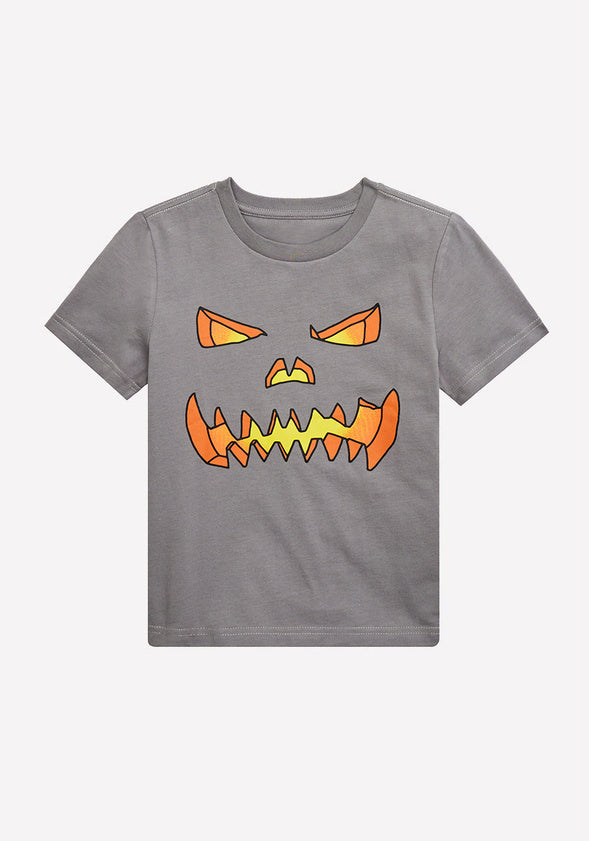 Jack O'Lantern Tee Grey