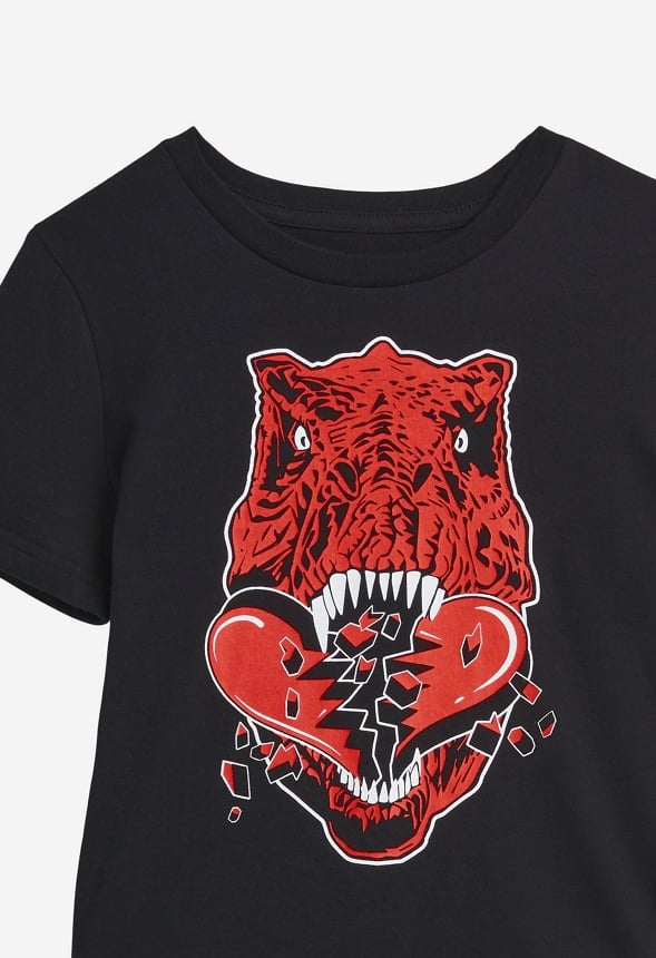 Dino Heartbreaker Tee Black