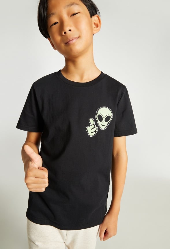 Alien Dude Tee Black