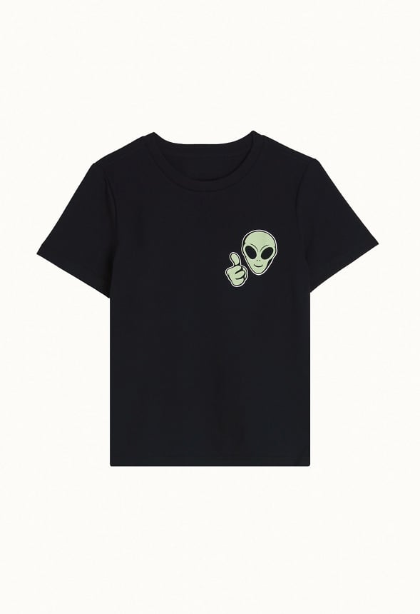 Alien Dude Tee Black