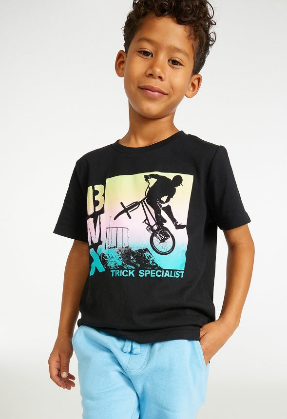 Bmx Rider Tee Black
