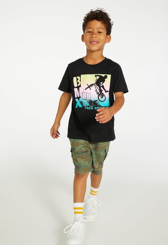 Bmx Rider Tee Black