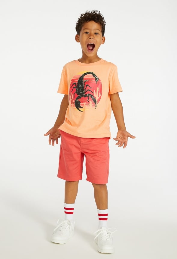 Scorpion Tee Orange