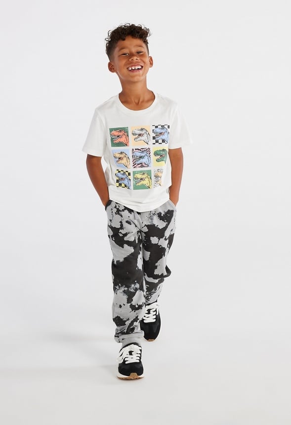Pop Art Dino Tee White