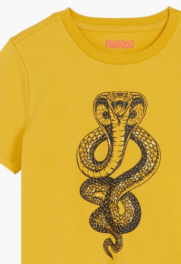 Cobra Tee Yellow