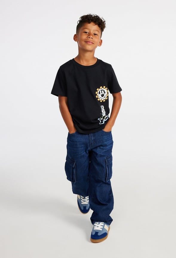 Graffiti Icons Tee Black