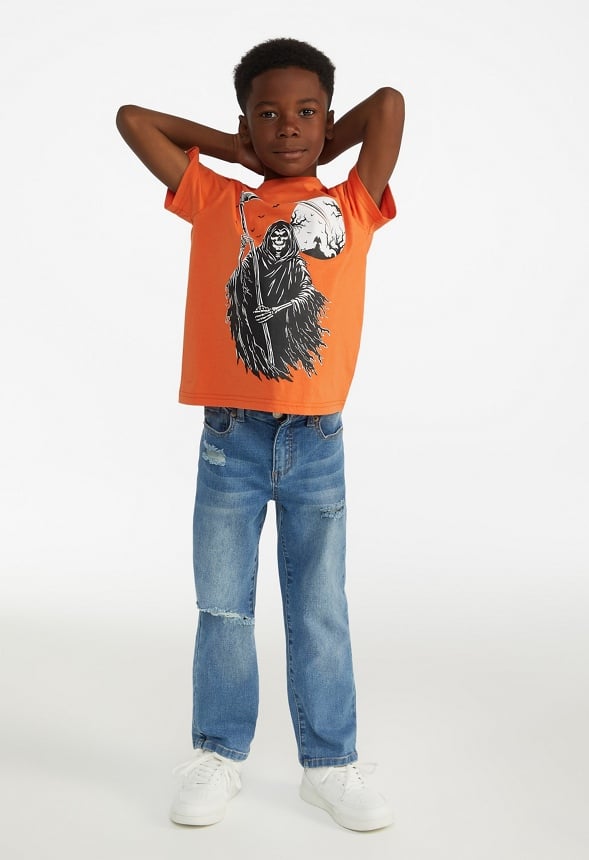 Grim Reaper Tee Orange