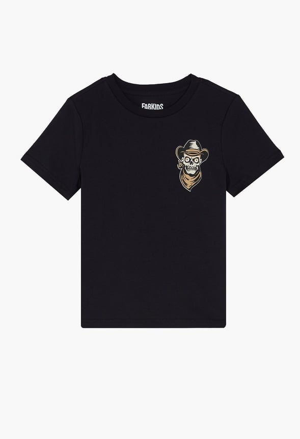 Wanted Tee Black