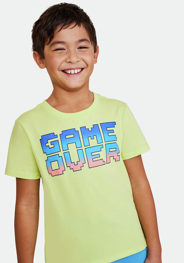 Game Over Tee Lime