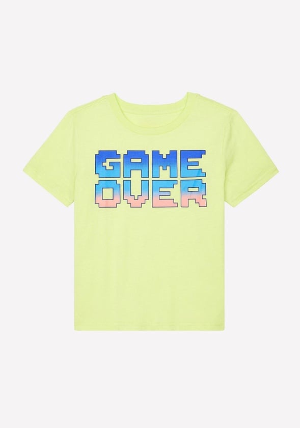 Game Over Tee Lime
