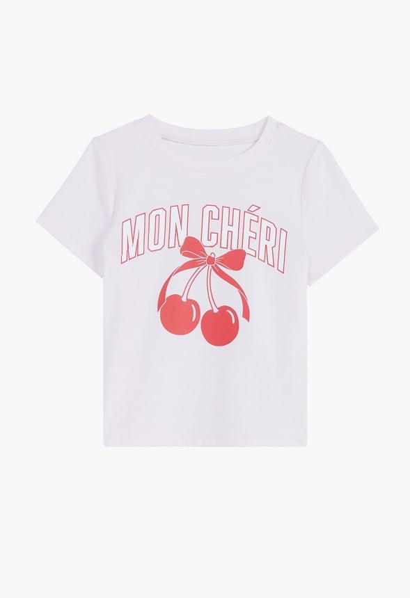 Mon Chéri Baby Tee Light Pink