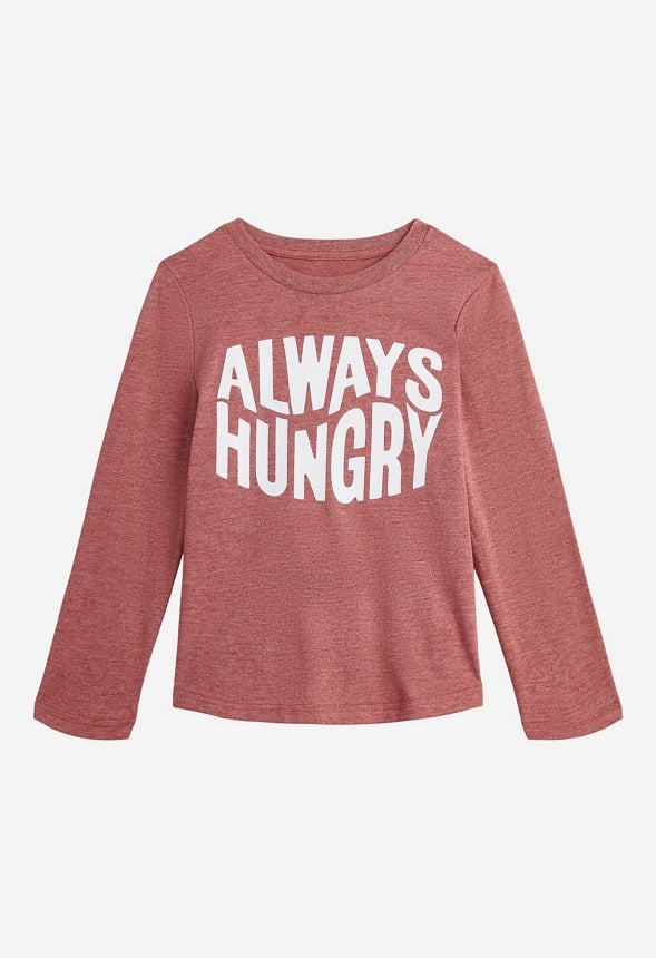 Always Hungry Tee Rust