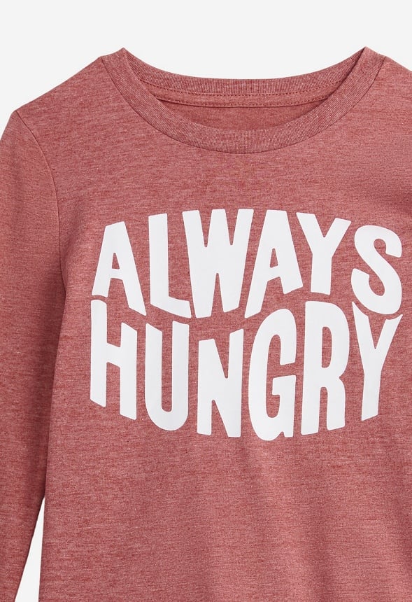Always Hungry Tee Rust