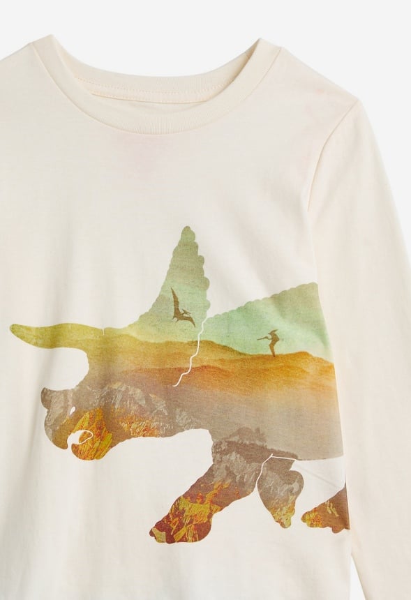 Scenic Dino Tee Cream