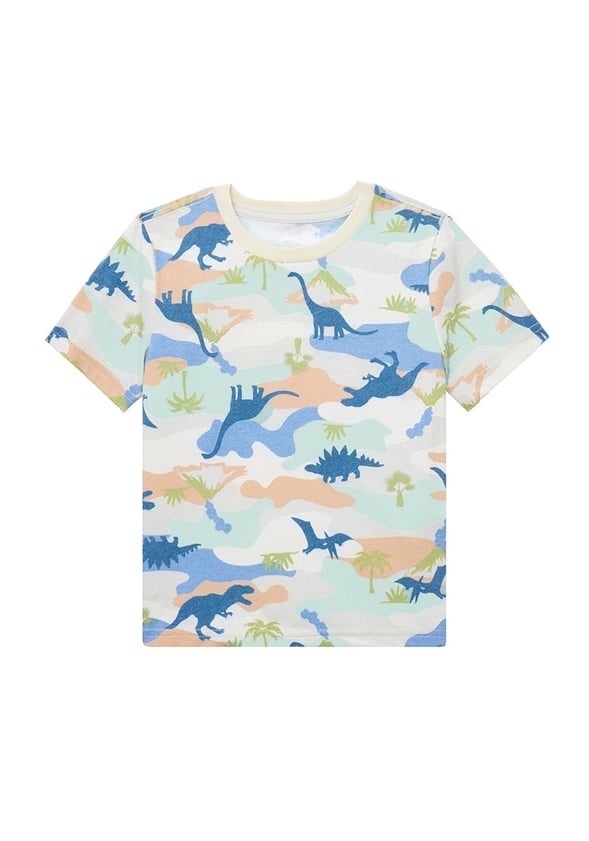 Dino Camo Tee Green Camo