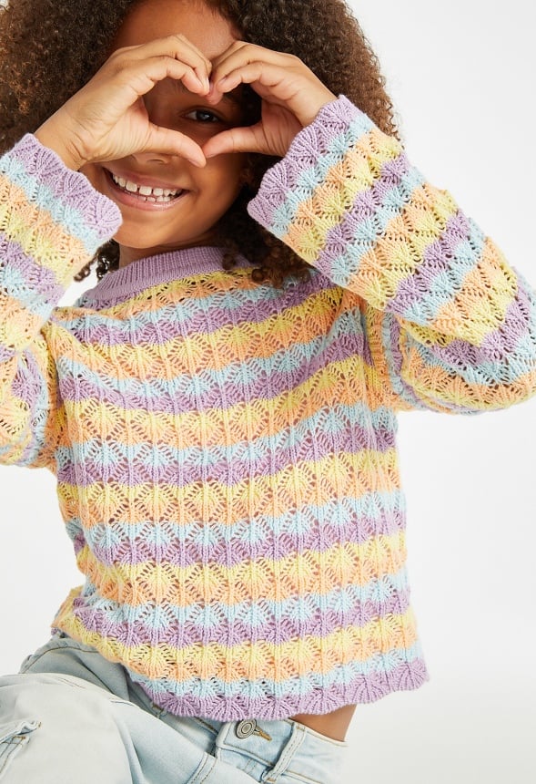 Multi Stripe Sweater Multi Stripe