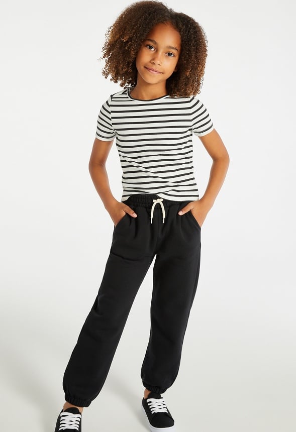Striped Ribbed Baby Tee Stripe