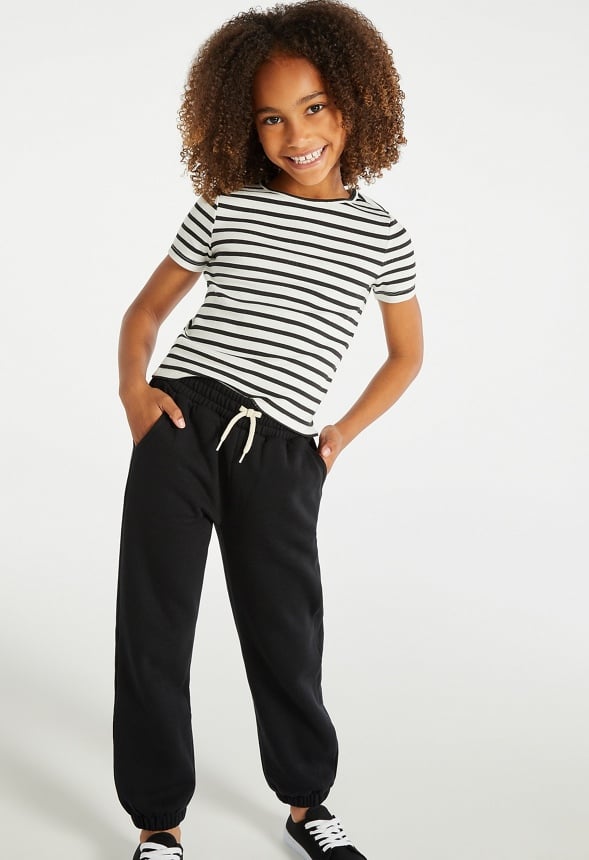 Striped Ribbed Baby Tee Stripe