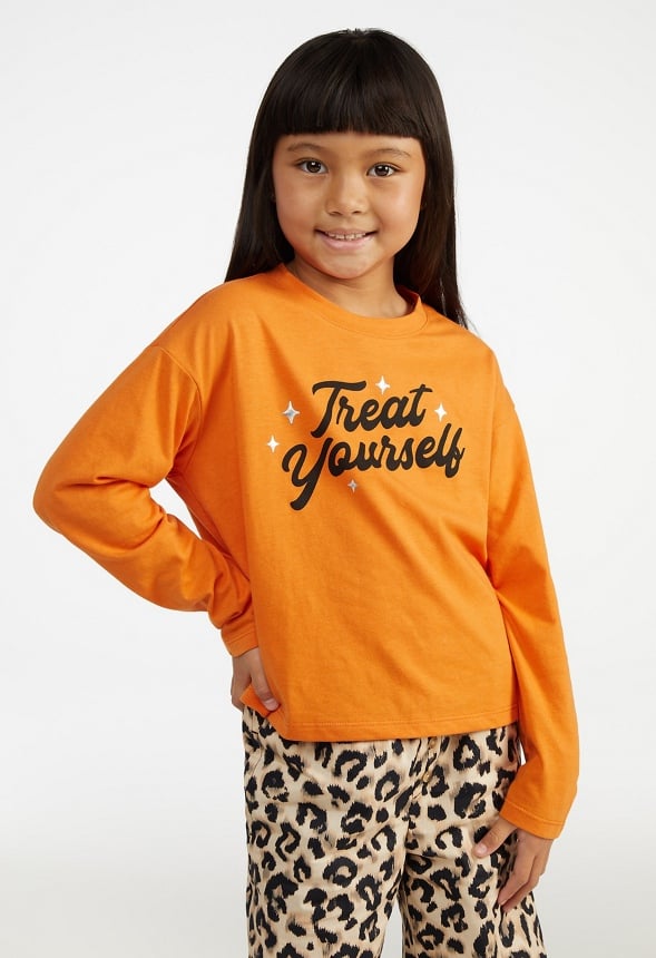 Drop Shouder Tee Orange